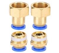 SAXOJONON pour contrôleur de Niveau d'eau, connecteur en cuivre pour Conduite d'eau de Ferme, Durable, réutilisable et hygiénique pour Le bétail