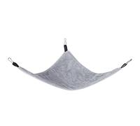 SAXOJONON Small Pet Triangle Hammock Hanging Bed for Squirrel, Hamster, Sugar Glider, Guinea Pig, Cozy Sleeping, Durable Material, Easy to Hang, Portable Design, Indoor Outdoor Use (1 Pack)