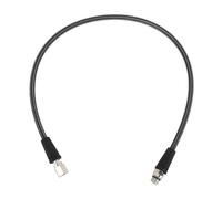 SAXOJONON Tuyau Haute Pression de plongée sous-Marine avec Filetage 7/16 20UNF, Tuyau de plongée tissé en Fibre de Carbone en Alliage d'aluminium de 25,6 Pouces pour l'enseignement de la