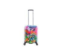 Saxoline Blue Butterfly Nature 55 cm Petite Valise de voyage 8 Roues Imprimé