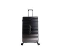 Saxoline Blue Elite Trunk Valise de Voyage/Bagage/Trolley 77 cm (Large) 8 Roues Noir