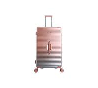 Saxoline Blue Elite Trunk 77 cm Grande Valise de voyage 8 Roues Rose