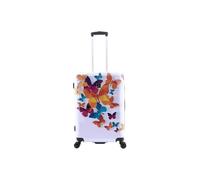 Saxoline Butterfly Fun 66 cm Moyenne Valise de voyage 8 Roues Imprimé