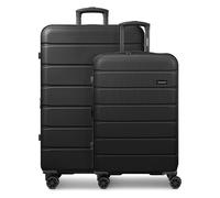 Saxoline Ensemble de bagages 'Miami ' noir, Taille One Size