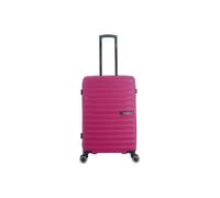 Saxoline Fiesta 67 cm Moyenne Valise de voyage 8 Roues Fuchsia