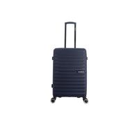 SAXOLINE Fiesta Valise de Voyage/Bagage/Trolley 67 cm (Medium) 8 Roues Bleu Marine