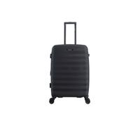Saxoline Flow 79 cm Grande Valise de voyage 8 Roues Noir
