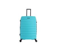 Saxoline Flow 79 cm Grande Valise de voyage 8 Roues Turquoise