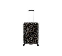 Saxoline Golden Age 66 cm Moyenne Valise de voyage 8 Roues Imprimé