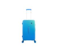 Saxoline Twist Trunk 68 cm Moyenne Valise de voyage 8 Roues Bleu
