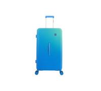 Saxoline Twist Trunk 78 cm Grande Valise de voyage 8 Roues Bleu