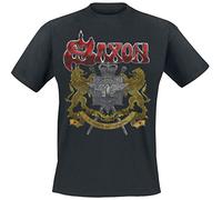 Saxon 40 Years T-Shirt Manches Courtes Noir XXL