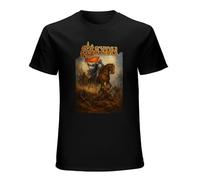 Saxon Crusader Men's Black T-Shirt Unisex Tee Shirt XL