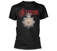 Saxon 'Strong Arm Of The Law' (Noir) T-Shirt