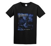 Saxon The Inner Sanctum Men Black T-Shirt Print Unisex Cotton Tee Shirt XL