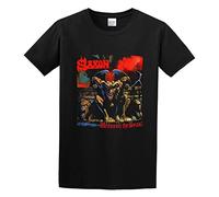Saxon Unleash The Beast Vintage Retro T Shirt Mens Tee Black XXL
