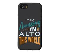 Saxophone Alto Amusant avec Musicien Coque pour iPhone SE (2020) / 7/8