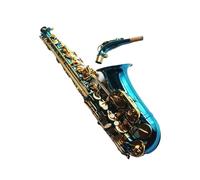 Saxophone Alto En Bois Plaqué Nickel Bleu Saxophone Professionnel