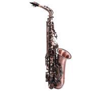 Saxophone Alto Instrument a Vent Bois Rouge Antique Laiton Set Etui Embouchure