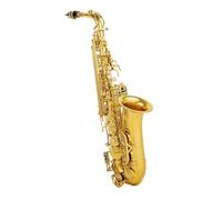 Saxophone Alto Mi Bémol En Laiton Et Laque Dorée Avec Étui Et Accessoires Saxophone