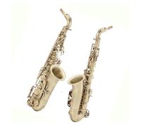 Saxophone Alto Mi Bémol Imitation Cuivre Antique Instrument Professionnel Avec Bec Saxophone