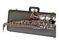 Saxophone Alto Mi Bémol Saxophone | Saxophone Alto professionnel mi bémol saxo plaqué nickel avec étui