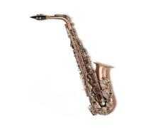 Saxophone alto rouge antique en bois (ensemble antique rouge)