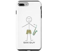 Saxophone Amusant pour Homme Coque pour iPhone 7 Plus/8 Plus
