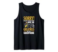 Saxophone Amusant Sorry Can't Hear You Débardeur