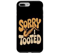Saxophone Amusant Sorry I Tooted Coque pour iPhone 7 Plus/8 Plus