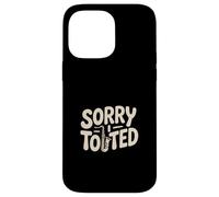 Saxophone Amusant Sorry I Tooted Music Coque pour iPhone 14 Pro Max