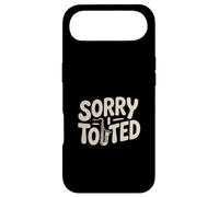 Saxophone Amusant Sorry I Tooted Music Coque pour iPhone Air