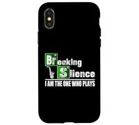 Saxophone Breaking Silence Coque pour iPhone X/XS