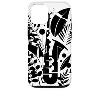 Saxophone Cartoon Look Marching Band Coque pour iPhone 12/12 Pro