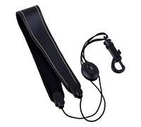 saxophone - Comfort Pad - Cordon tour cou pour saxophone alto ténor doux rembourré en cuir - Longueur réglable pour saxophone soprano ténor