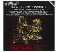 Saxophone Concertos (Stockholm, Savijoki, New Stockholm Co)