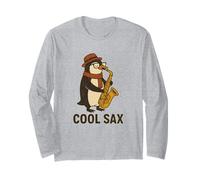 Saxophone Cool, rétro Jazz Musique Manche Longue