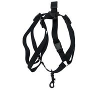 Saxophone Double bandoulière longueur réglable Sax harnais d ' épaule sangle de cou Instruments de musique accessoires pièces Saxophone cou harnais réglable confortable Sax