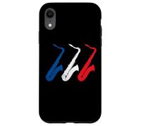 Saxophone Drapeau Français Musique De France Sax Cadeau Coque pour iPhone XR