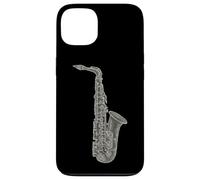 Saxophone esquissé Coque pour iPhone 13