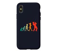 Saxophone Evolution Human Saxophonist Music Jazz Player Band Coque pour iPhone X/XS