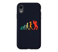 Saxophone Evolution Human Saxophonist Music Jazz Player Band Coque pour iPhone XR