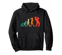 Saxophone Evolution Human Saxophonist Music Jazz Player Band Sweat à Capuche