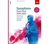 Saxophone Exam Pack 2018-2021, ABRSM Grade 1: Selected from the 2018-2021 syllabus. 2 Score & Part, Audio Downloads, Scales & Sight-Reading (ABRSM Exam Pieces) - [Version Originale] Inconnu (Auteur)