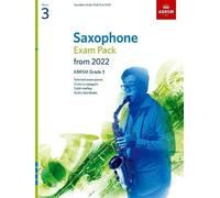 Saxophone Exam Pack From 2022, Abrsm Grade 3