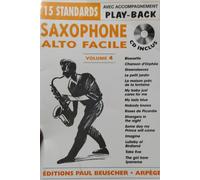 Saxophone Facile Vol.4 / Recueil + Cd