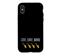 Saxophone - Fanfare Orchestre Alto ténor Jazz Coque pour iPhone X/XS