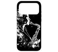 Saxophone Fille Instrument à Anche Orchestre d'harmonie Coque pour iPhone 17 Pro Max