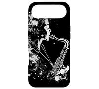Saxophone Fille Instrument à Anche Orchestre d'harmonie Coque pour iPhone Air