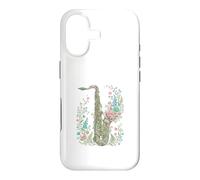 Saxophone Fleuri Vintage Musique de Jazz Coque pour iPhone 17